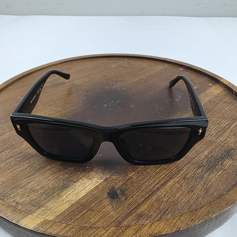 Tory Burch TY7169U 1709/87 Sunglasses Womens 52-17-140 Black Square Tinted